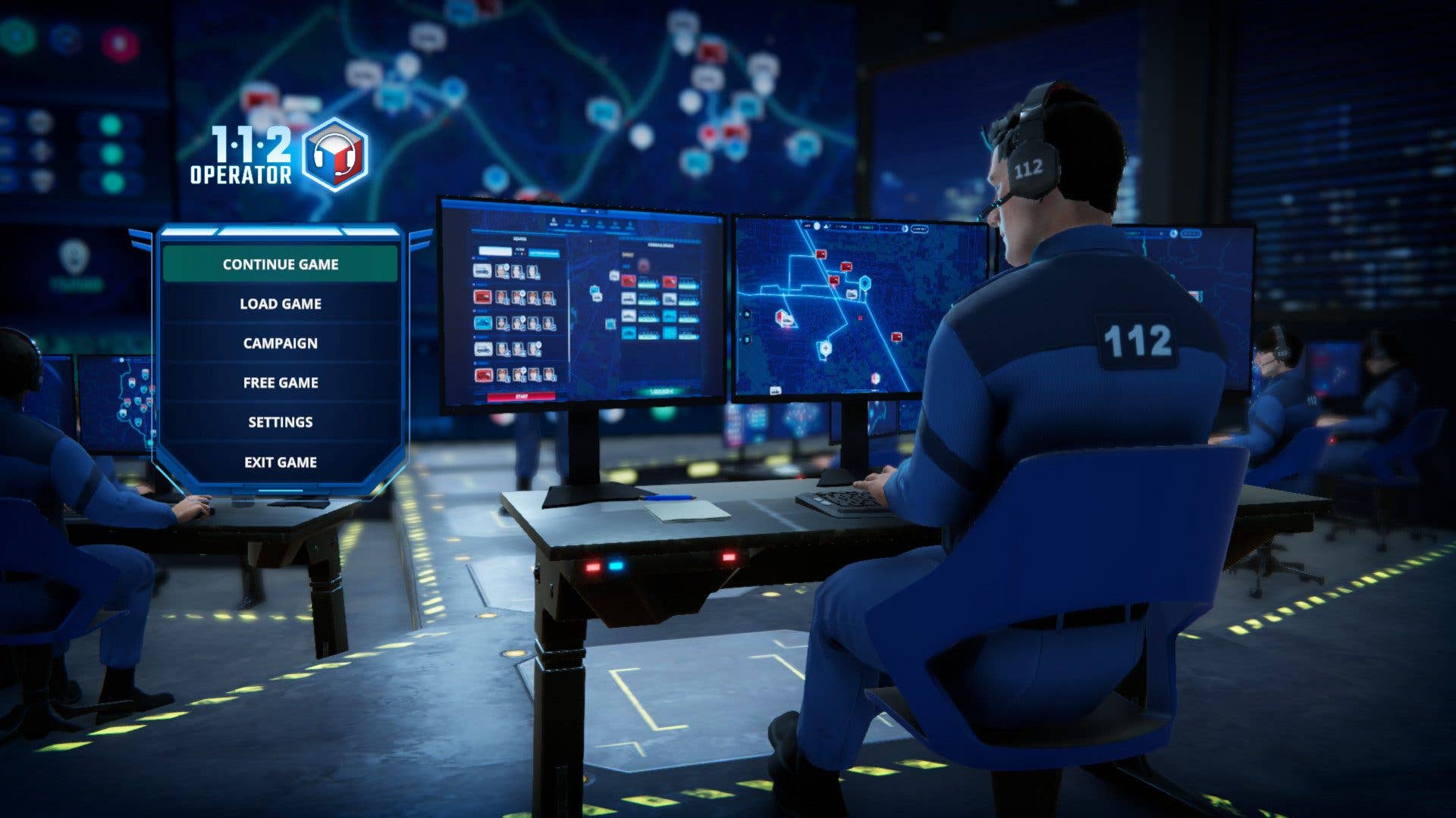 A screenshot of the game 112 Operator.