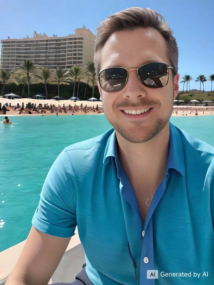 AI-selfie generated on the Xiaomi 14 Ultra