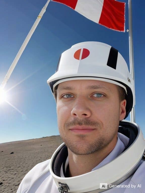 AI-selfie generated on the Xiaomi 14 Ultra