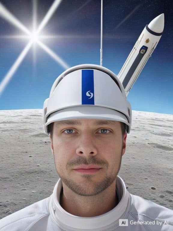 AI-selfie generated on the Xiaomi 14 Ultra