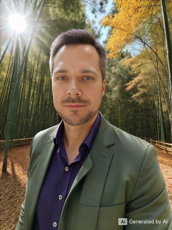 AI-selfie generated on the Xiaomi 14 Ultra