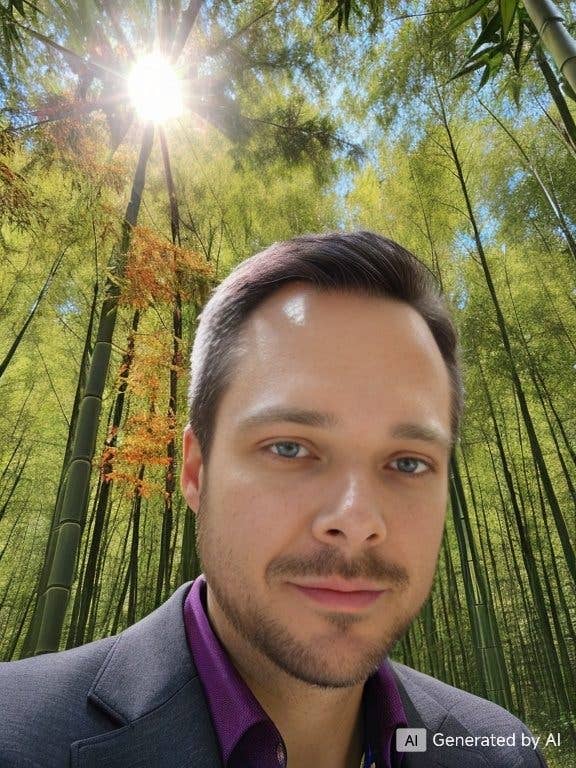 AI-selfie generated on the Xiaomi 14 Ultra