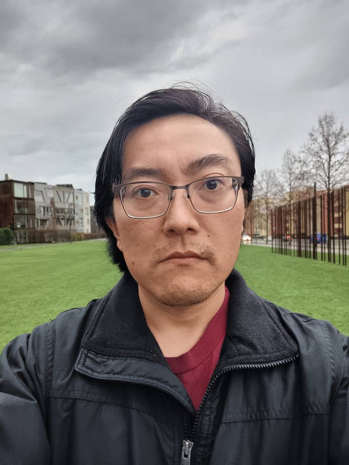 Galaxy A34: Wide selfie