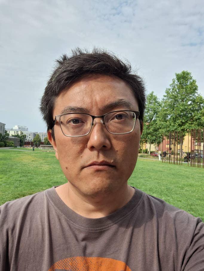 Samsung Galaxy A54 review sample: Selfie