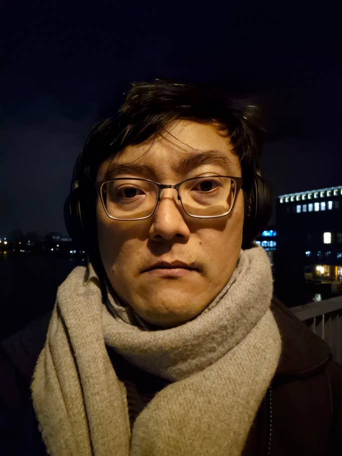 Samsung Galaxy S24+: Ultra-wide angle selfie