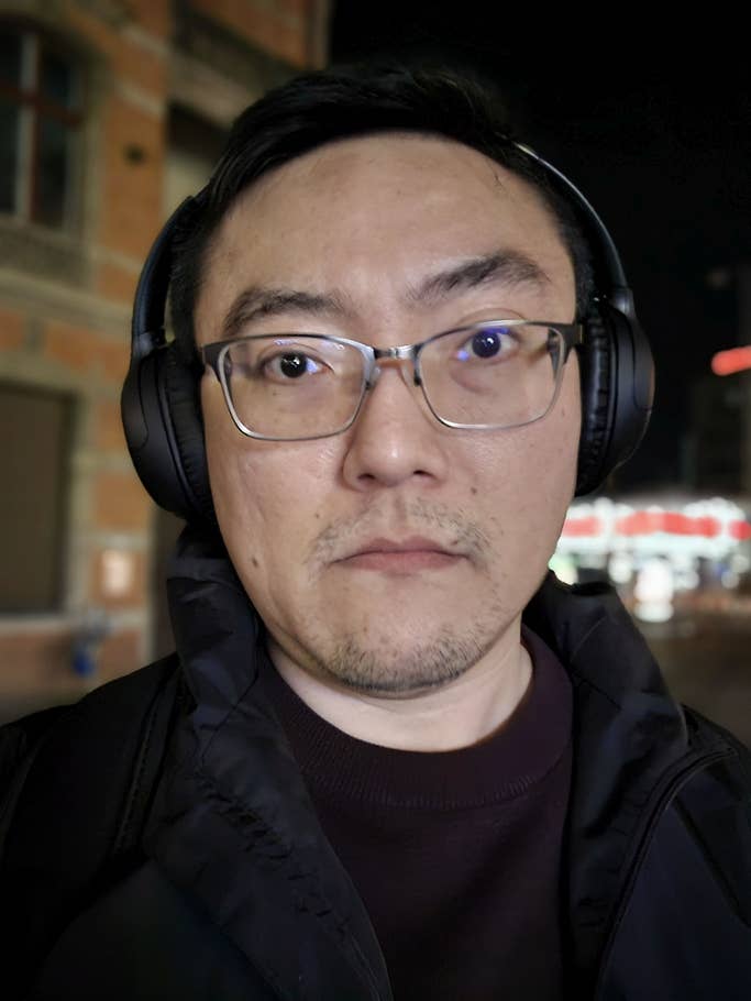 Samsung Galaxy A55: Selfie - Portrait mode on