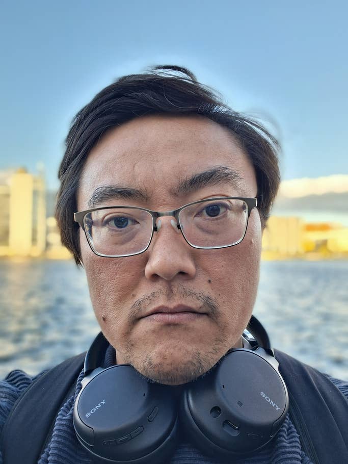 Samsung Galaxy A26: Selfie - Portrait mode on