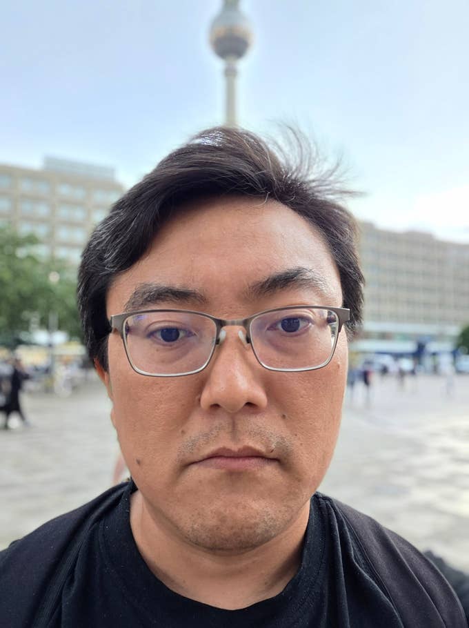 Samsung Galaxy Z fold 7: External selfie camera - Portrait mode on