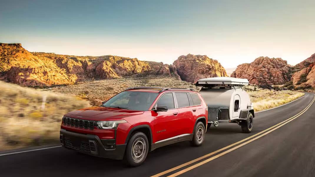 2026 Jeep Cherokee with trailer