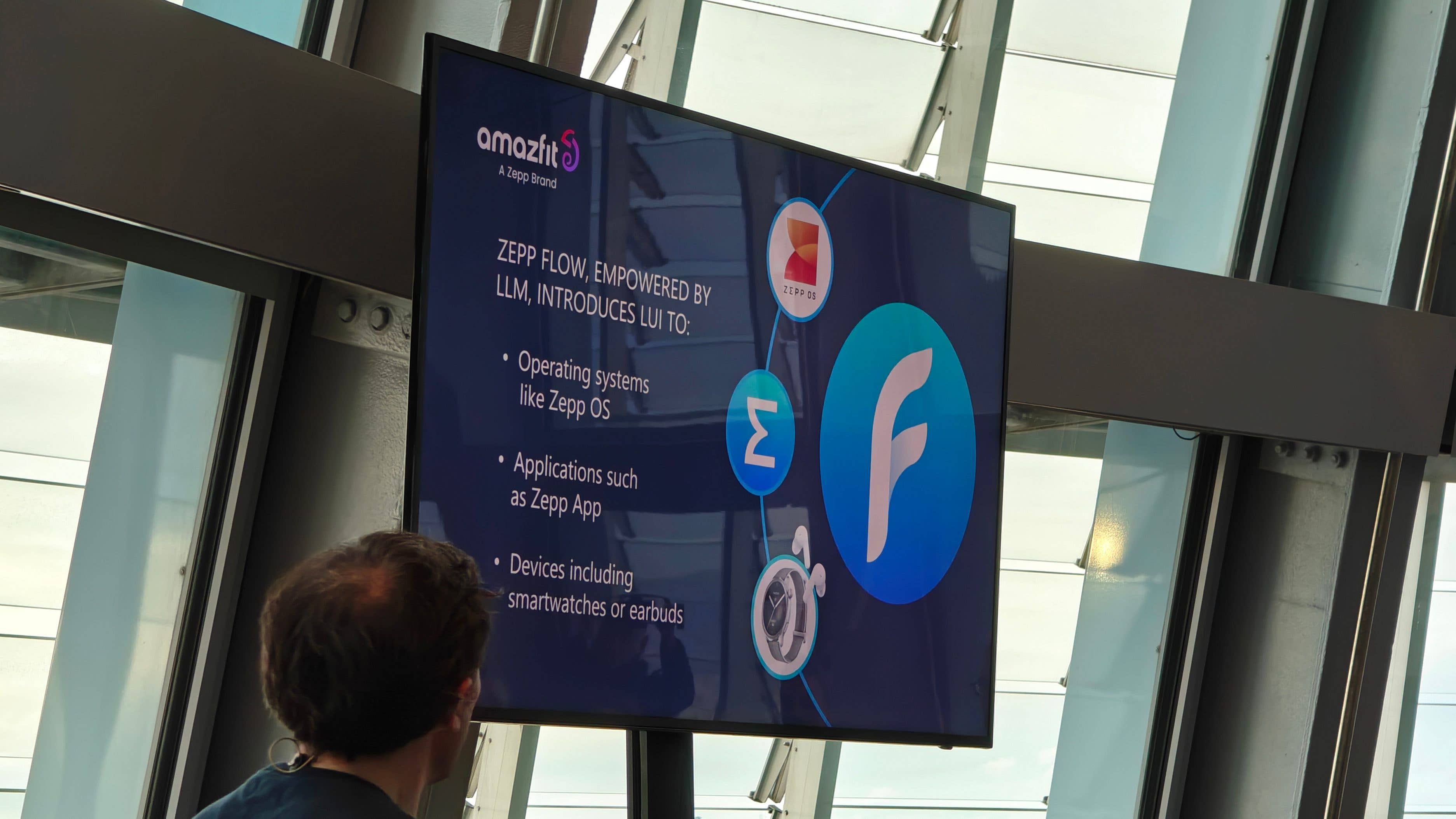 Amazfit presentation at MWC 2024