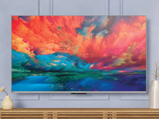 Amazon’s 4K Omni QLED TVs That Turn Into Canvas are Up To 34% Off