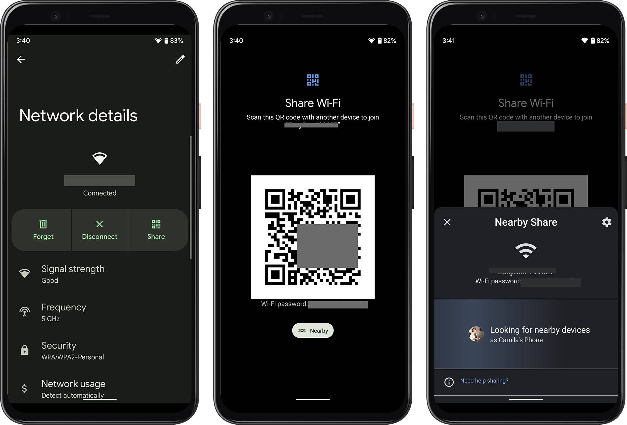 Android 12 wi fi nearby