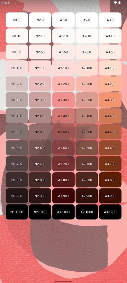 Android 13 Vibrant Style