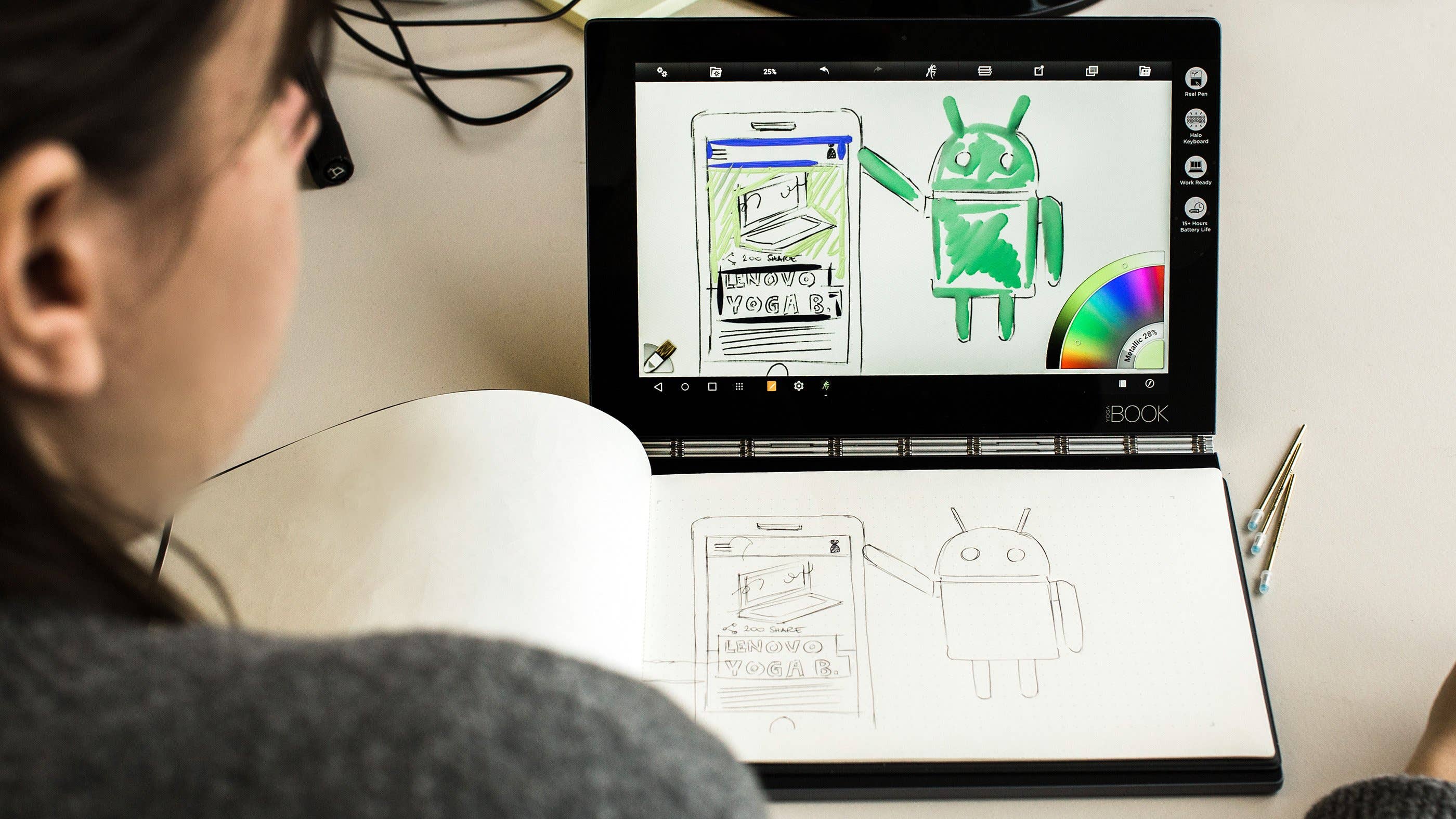 AndroidPIT Lenovo Yoga Book 0153