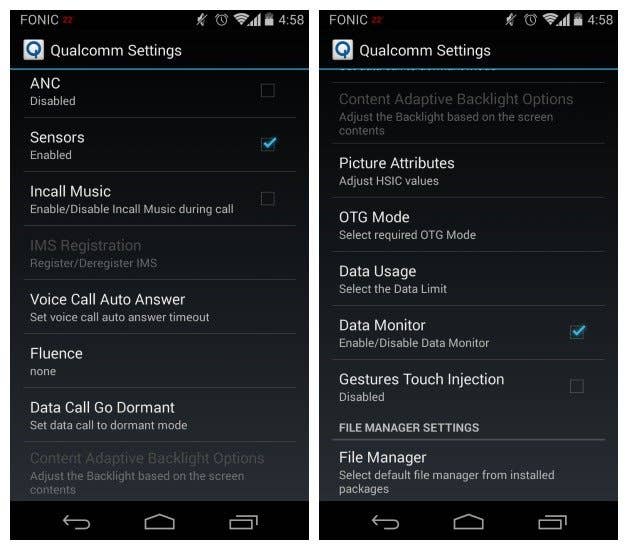 AndroidPIT Moto X Nova Launcher Qualcomm Settings 3