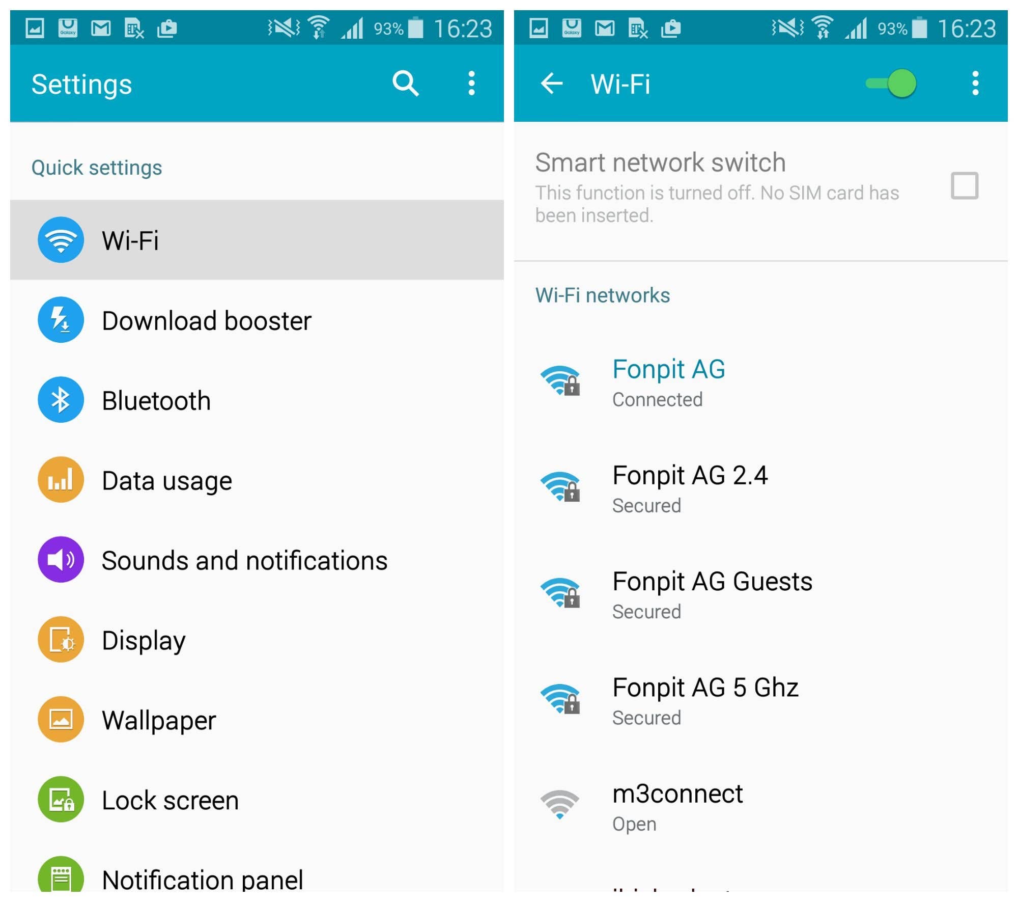 AndroidPIT Samsung Galaxy S5 Wi Fi Smart Network Switch