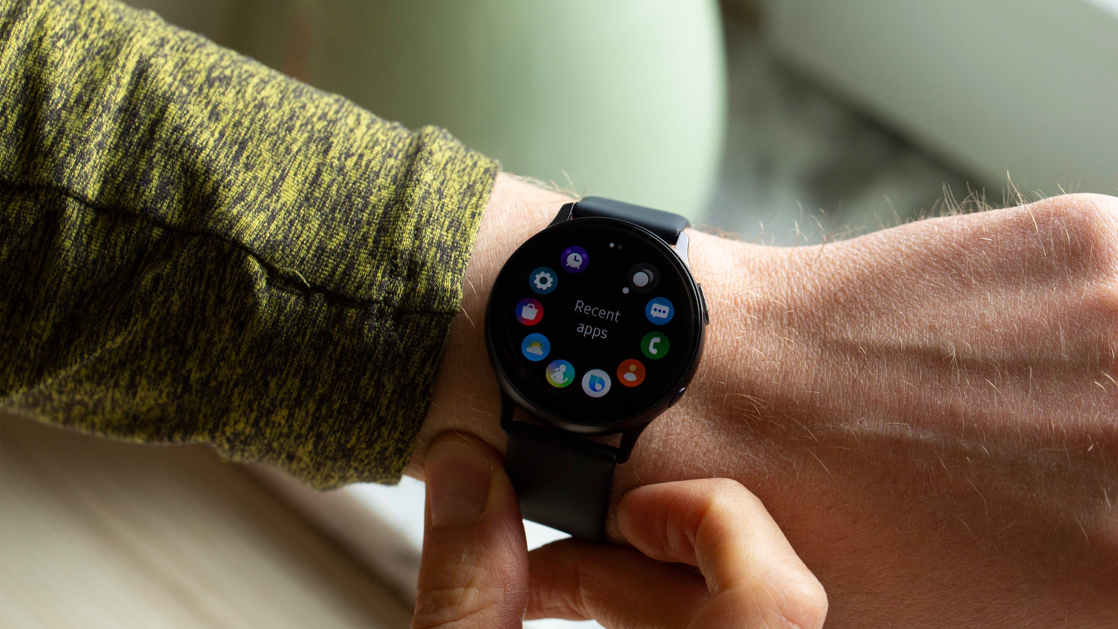 AndroidPIT Samsung Galaxy Watch Active2 Recent Apps