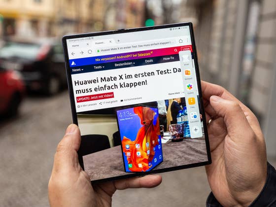 VIDEO: Hands-on with the Huawei Mate Xs foldable phone