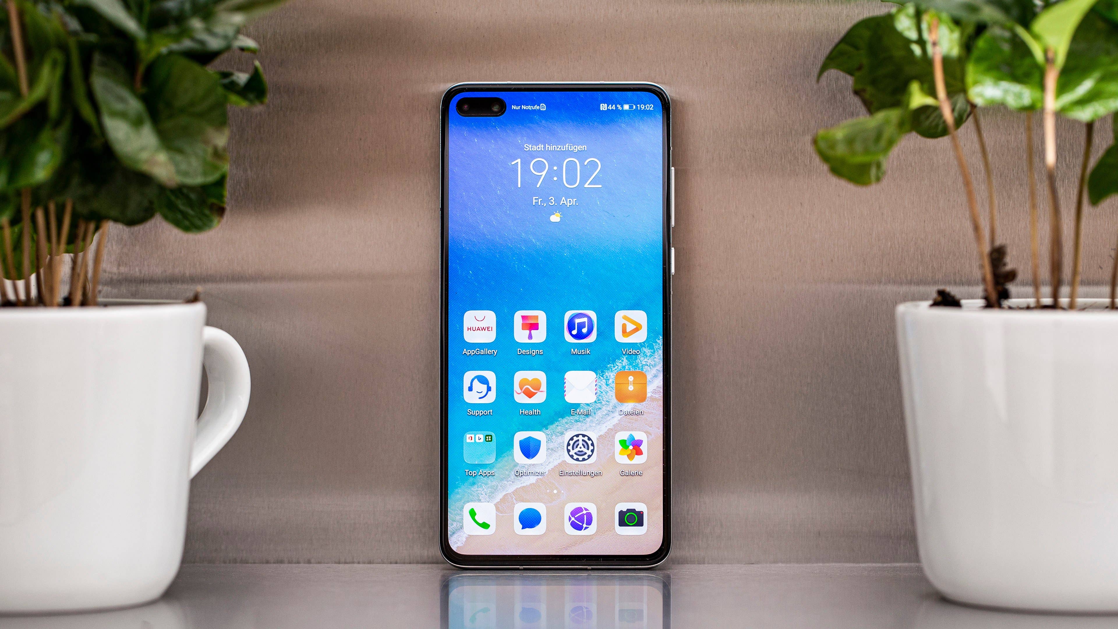 AndroidPIT huawei p40 display