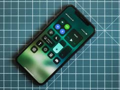 Apple iPhone X on iOS 11 with its new Control Center