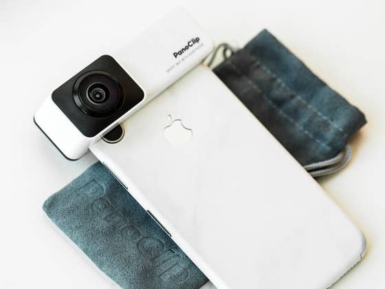 Make and share spherical photos with the PanoClip 360 Lens