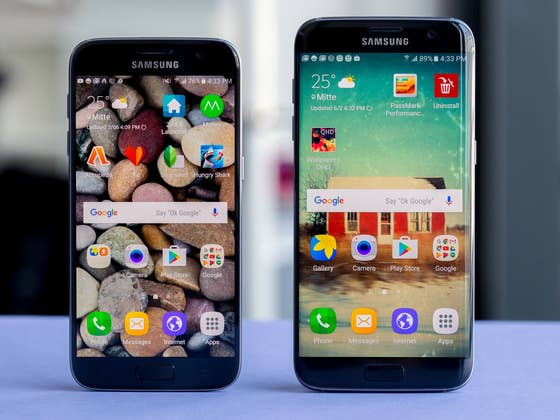 Samsung Galaxy S7 vs Galaxy S7 Edge comparison