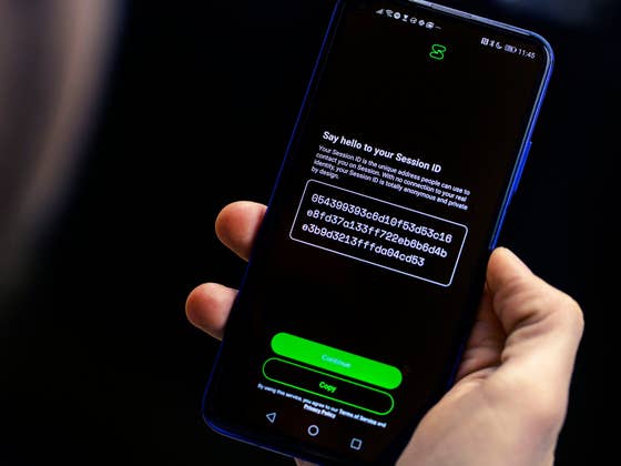 Session is a decentralised messenger you can use without a telephone number