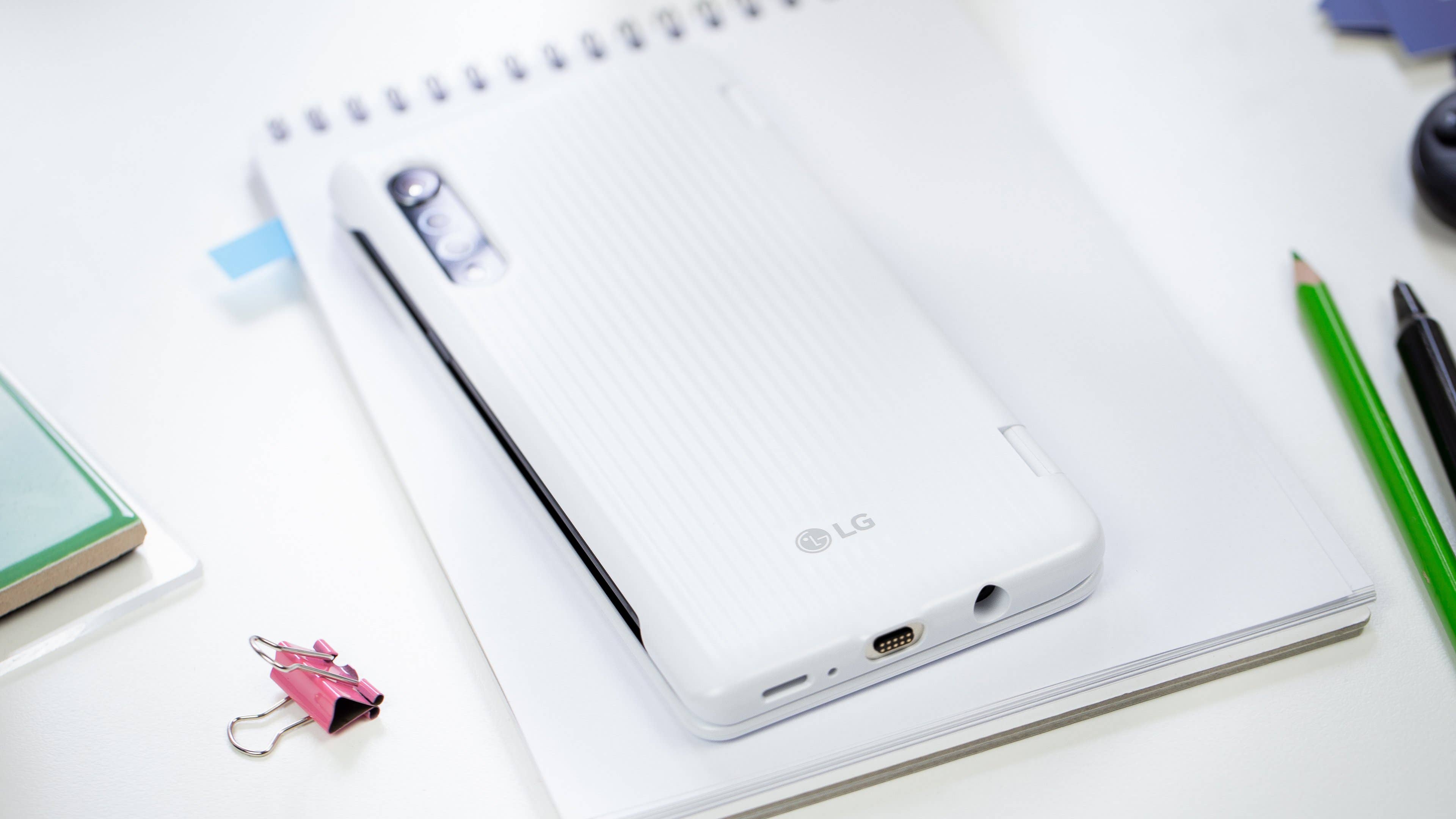 AndroidPIT LG Velvet dual screen case back