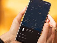 A person searching a phone location with an app