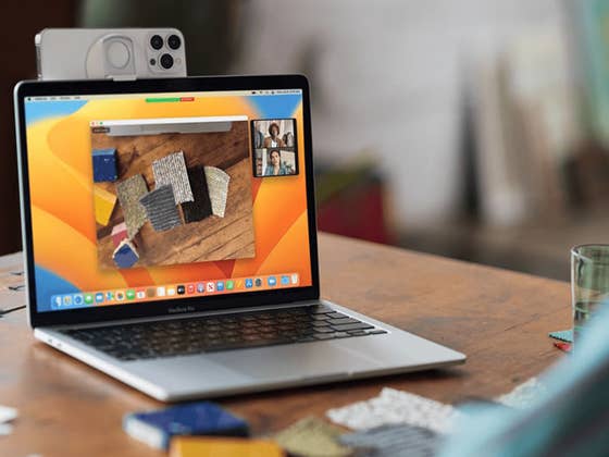 Continuity Camera: Use your iPhone camera as your Mac webcam