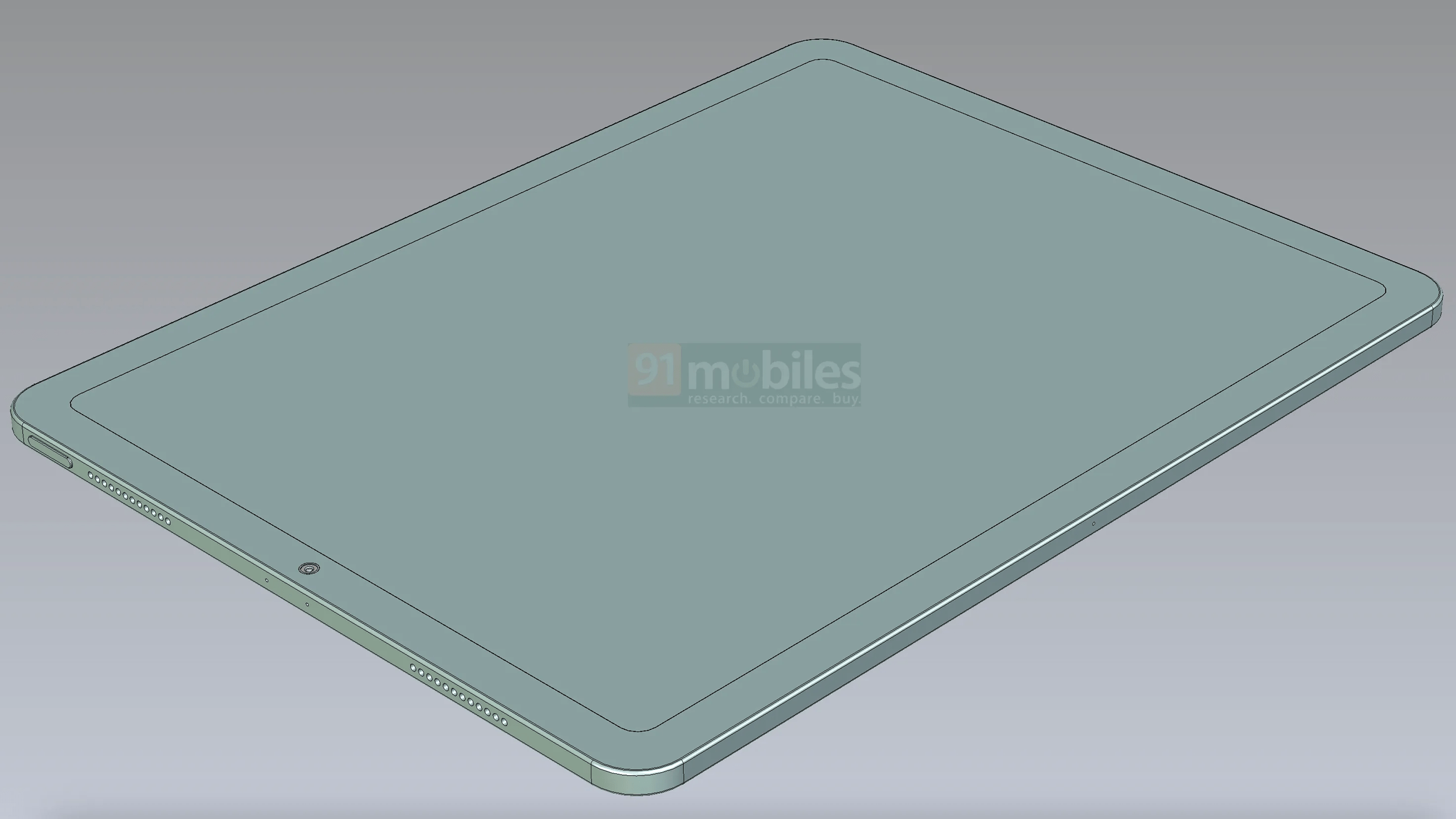 Apple iPad Air 12.9-inch Render Apple iPad Air 12.9-inch Render