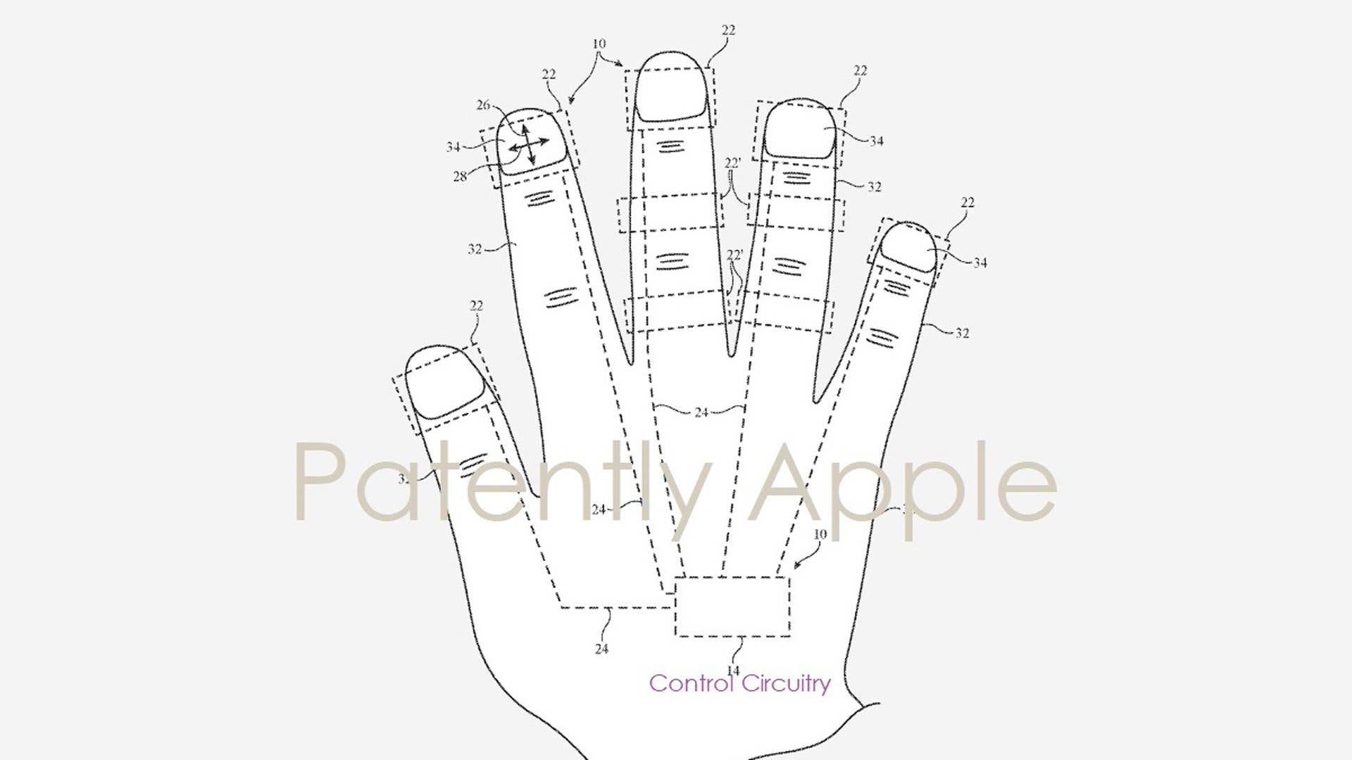 Apple's advanced finger-mounted sensor could enable air gestures and extended haptics Apple's finger sensor and hand controller for AR VR headset