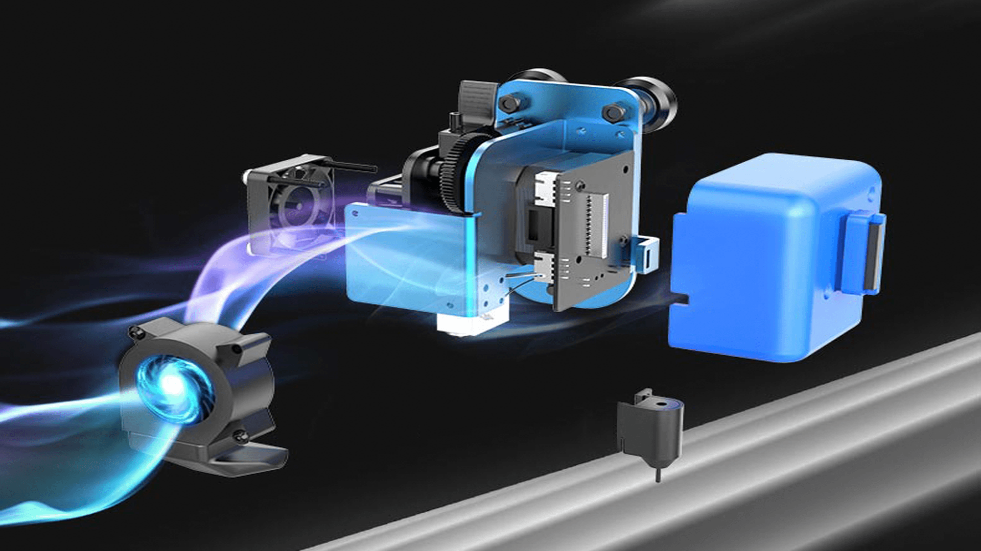 Artillery Sidewinder X2 with Vulkan nozzle and ABL