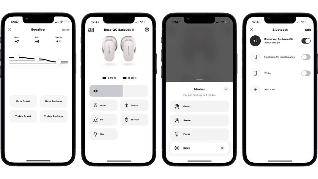 Companion-App Bose QC Earbuds 2. Companion-App Bose QC Earbuds 2.
