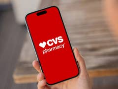 CVS Health app on the iPhone 15