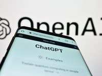 ChatGPT on a smartphone