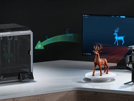 Creality CR-Scan Ferret Pro: Next Level 3D Scanner with Wi-Fi 6