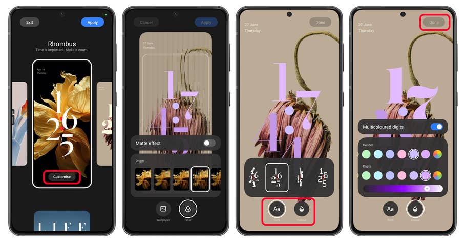 Xiaomi HyperOS screenshots