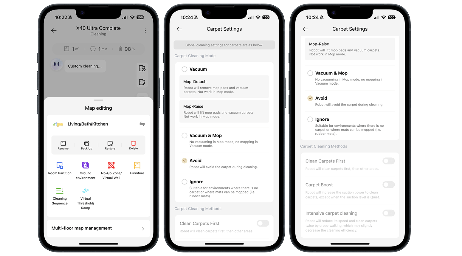 Need cleaner carpets? The Dream X40 Ultra can fulfill your desire.