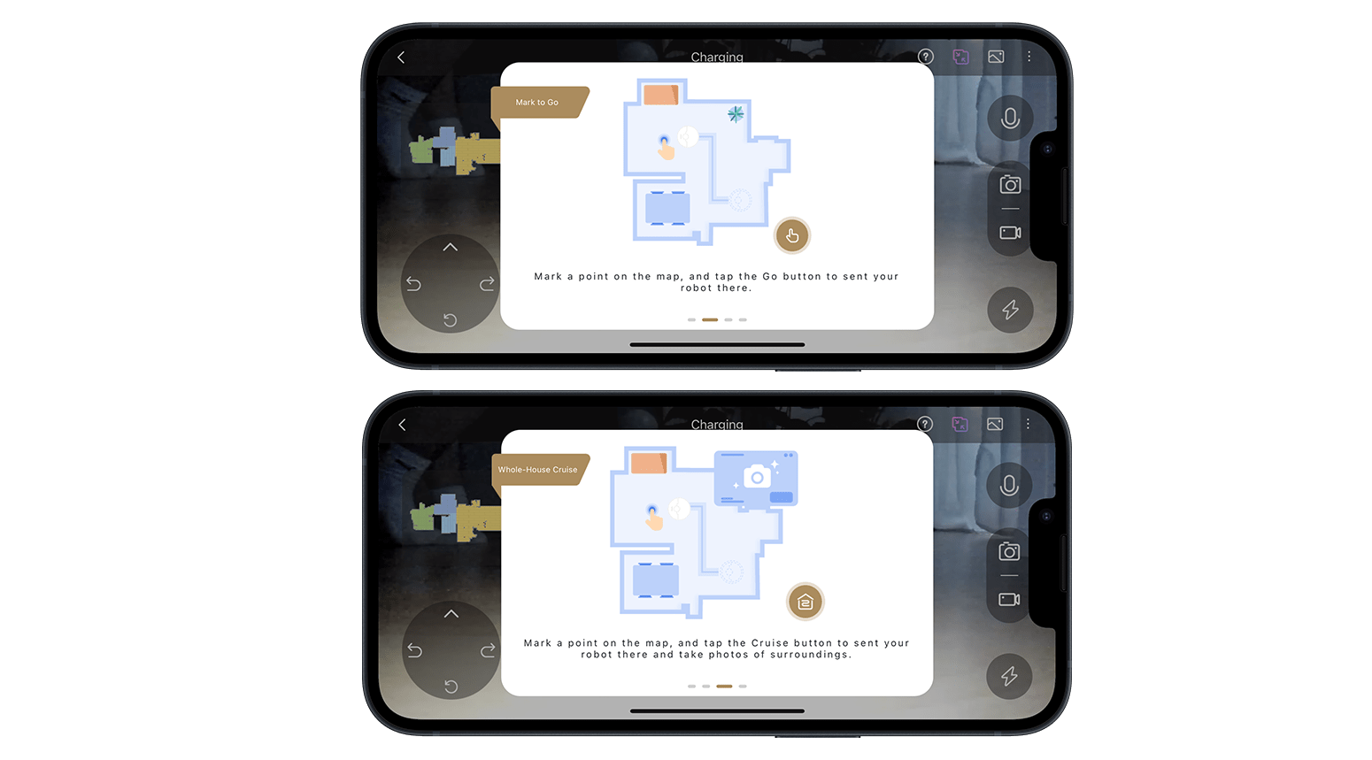 Patrol your house with the Dreame X40 Ultra's RGB camera.