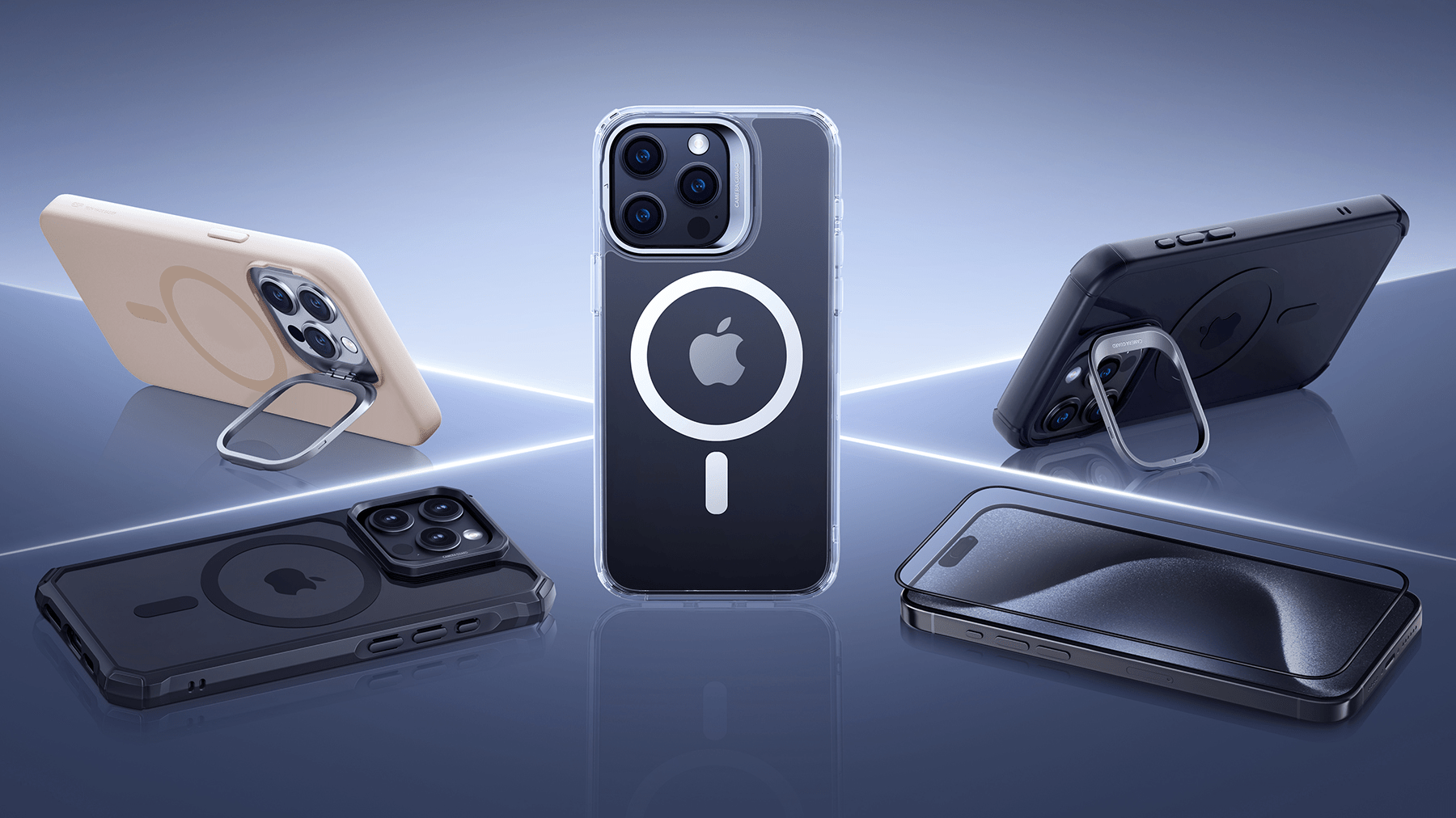 A selection of ESR cases side by side