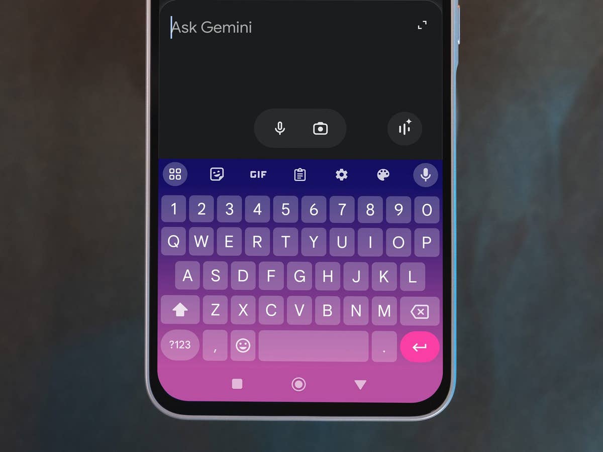 Google's Gboard on Gemini AI app