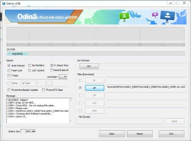 Galaxy S5 Odin update