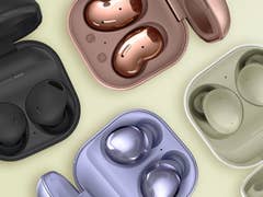 Galaxy Buds Live, Buds 2, Buds Pro, and Buds 2 Pro with their charging cases