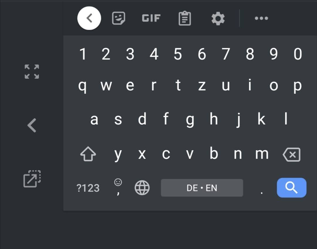 Gboard right