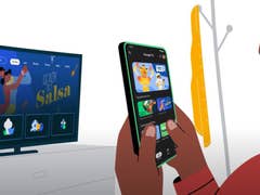 Google TV remote control widget for Android