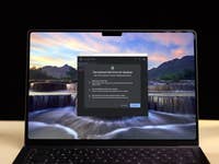 Google Drive app on a MacBook Pro laptop