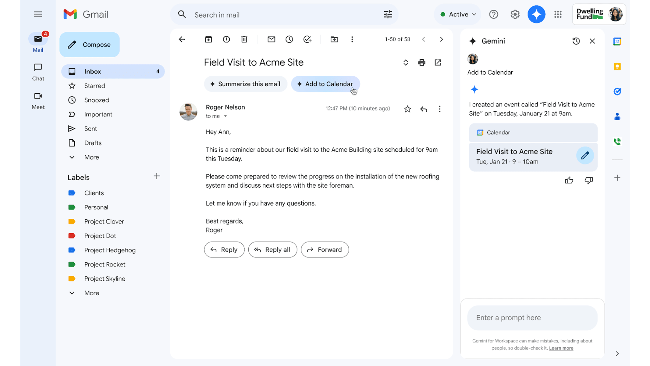 Gemini-enabled Add to Calendar feature add to Gmail Gemini-enabled Add to Calendar feature add to Gmail