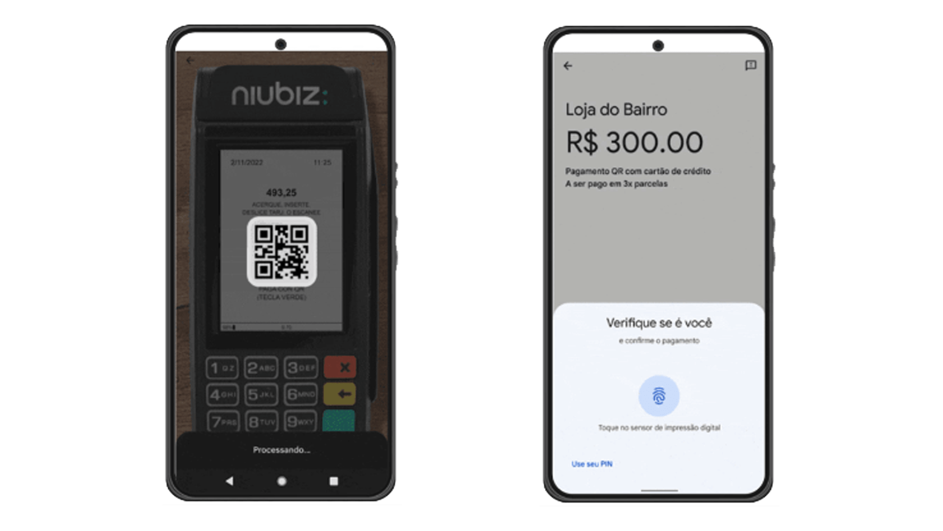 Google Wallet Pay via QR code scanning