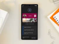 Google Wallet app on the Pixel 7a